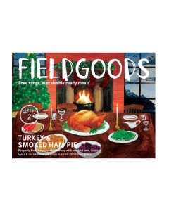 Fieldgoods - Turkey & Ham Hock Pie For Two - 6 x 560g