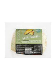 Hedonist Bakery - Garlic Ciabatta - 20 x 140g