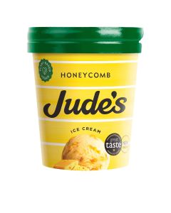 Jude's  - Vegan / Plant Based Honeycomb Ice Cream  - 6 x 460ml