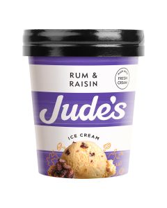 Jude's - Rum and Raisin - 6 x 460ml