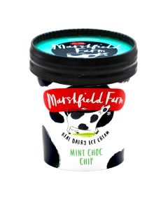 Marshfield Farm Ice Cream  - Mint Choc Chip  - 12 x 125ml