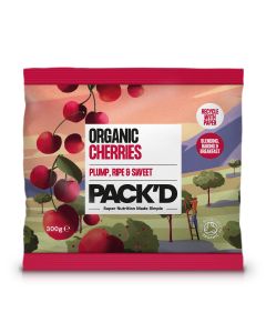 PACK'D - Organic Cherries - 10 x 300g