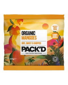 PACK'D - Organic Mango - 10 x 300g