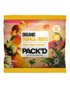 PACK'D - Organic Tropical Fruits - 10 x 300g