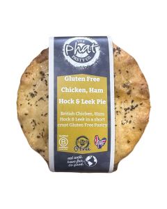 Phat Pasty Co - Phat GF Chicken, Ham Hock & Leek Pie - 12 x 240g