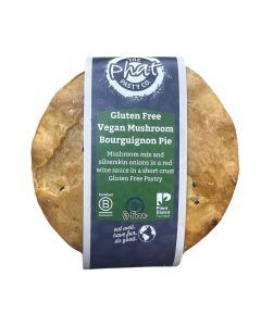 Phat Pasty Co - Phat GF Mushroom Bourguignon Pie - 12 x 240g