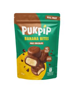 Pukpip - Banana Bites Dipped in Milk Chocolate - 10 x 172g
