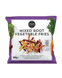 Strong Roots - Mixed Root Vegetable Fries - 12 x 500g 