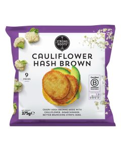 Strong Roots - Cauliflower Hash Browns - 12 x 375g