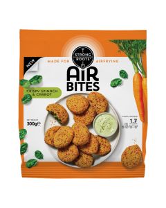 Strong Roots - Crispy Spinach and Carrot AirBites - 12 x 300g