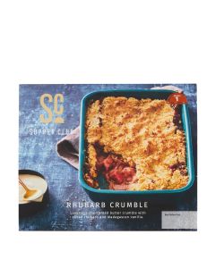 Supper Club - Rhubarb Crumble - 8 x 400g