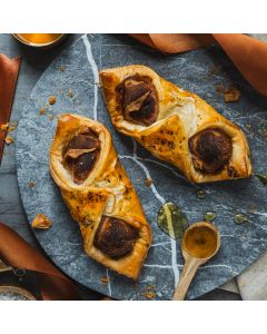 The Original Baker - Food Service Hot Honey Pigs in Blankets Turnover - 36 x 190g