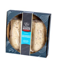 The Original Baker - Retail Packed Mediterranean Veg & Feta Rolls - 3 pack - 12 x 540g