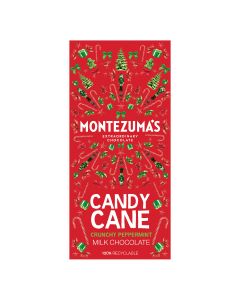 Montezuma's - Milk Chocolate Candy Cane with Crunchy Peppermint Bar - 12 x 90g