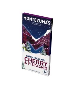 Montezumas - Dark Chocolate Cherry & Pistachio Bar - 12 x 90g
