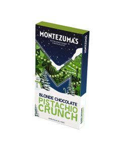 Montezumas - Blonde Chocolate Pistachio Crunch Bar - 6 x 300g