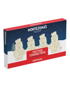 Montezumas - White Chocolate Snowmen - 20 x 60g
