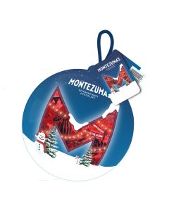 Montezumas - Milk Chocolate Hazelnut Truffles Bauble Tin - 12 x 70g