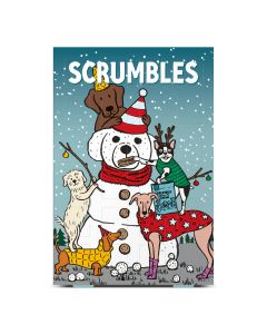 Scrumbles - Advent Calendar for Dogs (inc. Chicken Chonks, Calming Treats, Chicken Softies) - 7 x 110g