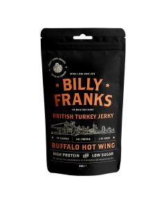 Billy Franks - Buffalo Hot Wing Turkey Jerky - 15 x 30g