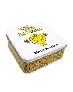 Mr Men - Mr. Strong & Little Miss Sunshine Biscuit Tins - 12 x 200g