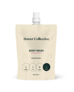 Bower Collective - Dahlia & Vanilla Body Wash - 12 x 400ml