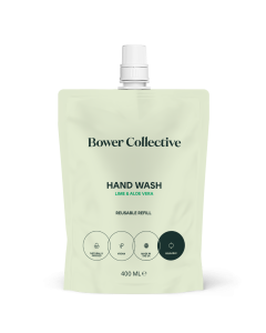 Bower Collective - Lime & Aloe Vera Hand Wash - 12 x 400ml