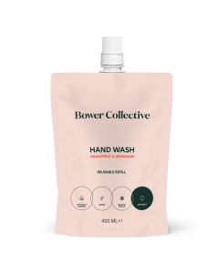 Bower Collective - Grapefruit & Geranium Hand Wash - 12 x 400ml