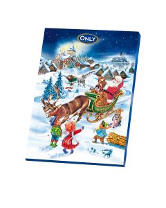 Only - Fairtrade Milk Chocolate Advent Calendars - 24 x 50g