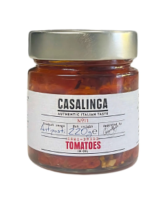 Casalinga - Char-Grilled Sundried Tomatoes in Oil - 6 x 220g