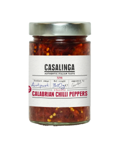 Casalinga - Chopped Spicy Calabrese Peppers -  6 x 310g
