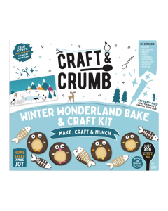 Craft & Crumb - Winter Wonderland Bake & Craft Kit - 6 x 650g