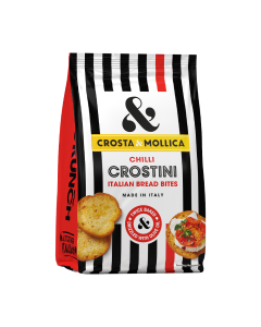 Crosta Mollica - Crostini Light Crisp with Chilli - 10 x 150g