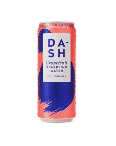 Dash Water - Sparkling Water Infused with Wonky Grapefruits - 12 x 330ml