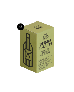 The Drinks Bakery - Parmesan Toasted Pinenut & Basil - 8 x 36g