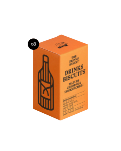 The Drinks Bakery - Mature Cheddar Chilli & Almond - 8 x 36g