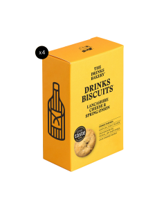 The Drinks Bakery - Lancashire Cheese & Spring Onion - 4 x 110g