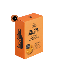 The Drinks Bakery - Mature Cheddar Chilli & Almond - 4 x 110g