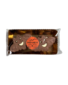 Diforti - White filled Chocolate Bat Biscuits (4 Biscuits) - 6 x 200g