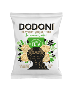 Dodoni - Baked Feta Jalapeno Chilli Cheese Thins - 8 x 80g