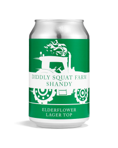 Diddly Squat - Elderflower Shandy 2.2% ABV - 12 x 330ml