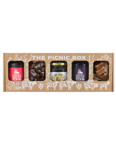Diddly Squat - The 5 Piece Sweet Gift Selection (1 x Fudge, 1 x Bee Juice, 1 x Bee Juice Bites, 1 x Strawberry Jam, 1 x Blackberry Jam) - 4 x 1330g