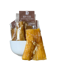 Dewkes Snacks for Dogs - Beefy Stick Top Up Box - 10 x 90g