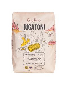 Emilia's Crafted Pasta - Rigatoni No.46 - 16 x 500g