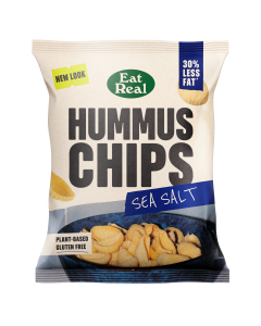 Eat Real - REALEST Sea Salt Hummus Chips - 18 x 45g