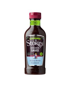 Stokes - Squeezy Real Brown Sauce - 10 x 505g