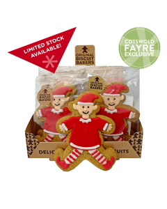 Original Biscuit Bakers - Cheeky Elf Biscuits - 16 x 65g