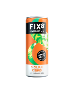 Fix8 Kombucha - Sicilian Citrus - 12 x 250ml