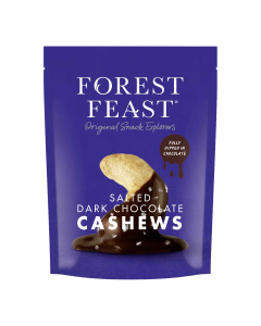 Forest Feast - Dark Chocolate Cashews - 8 x 120g