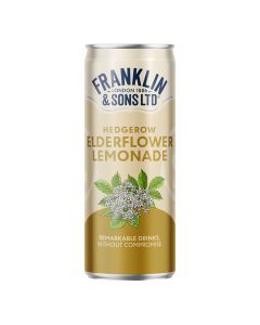 Franklin & Sons - Elderflower Lemonade Can - 12 x 250ml